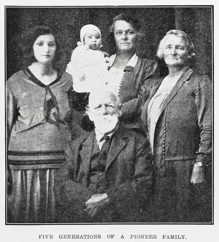 Five Generations of a Pioneer Family