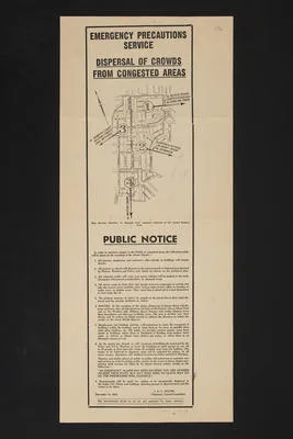 Emergency precautions service