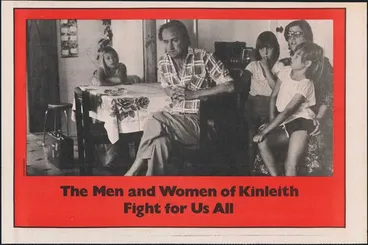 Kinleith strike poster, 1980 Image: Kinleith strike poster, 1980