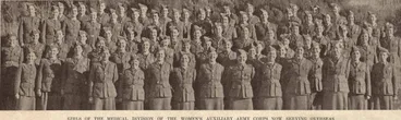 Image: Girls of the Medical Division of the Women's Auxiliary Army Corps now serving overseas