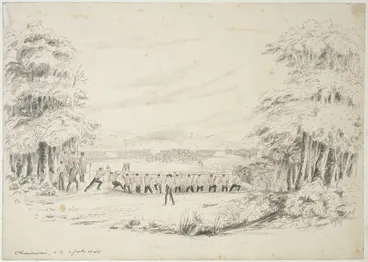 Image: Williams, John d.1905 :Ohaiawai, N.Z. 1 July 1845.