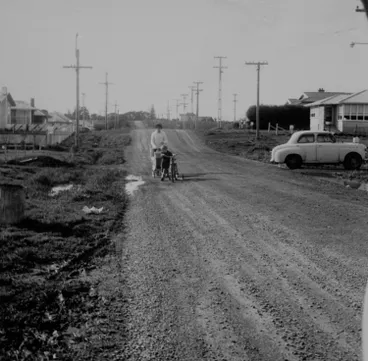Woman with a pram, Otara, 1966 Image: Woman with a pram, Otara, 1966