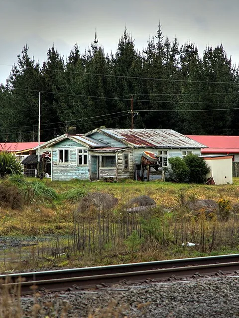 Old house, Waimiha, Manawatu-Whanganui New Zealand