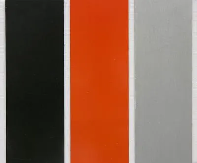 Black Orange + Silver