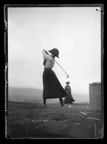 Image: N.Z. Golf Champ. At Nelson. 1912.