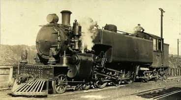 Image: New Zealand railways locomotive, Ws 4-6-4 T class; number illegible