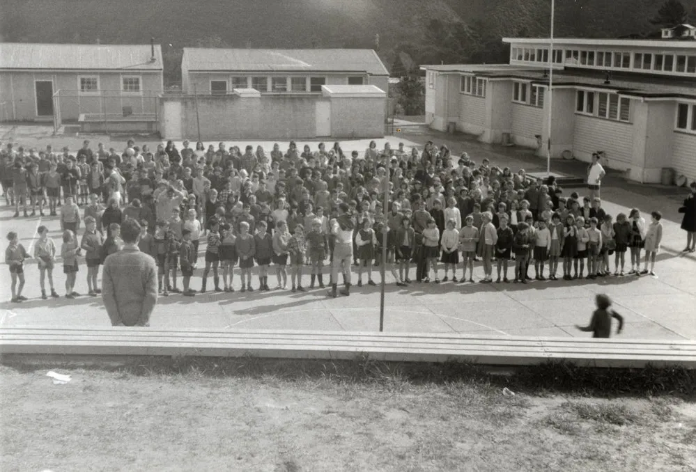 Te Marua School 1968 Standard Assembly