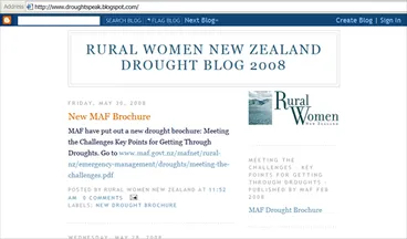 Image: Drought blog, 2008