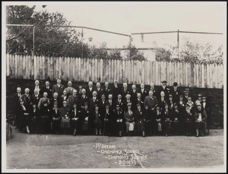 Onehunga Primary School Diamond Jubilee, 1933