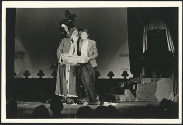 Image: Christmas party on set of Henry V