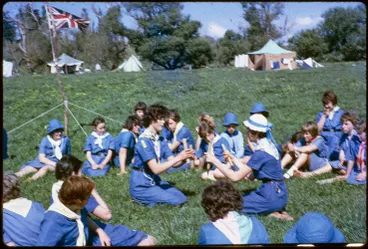 Image: Girl Guides, Division Patrol Camp, 1962