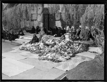 Tangi of Princess Te Puea, Tūrangawaewae marae, Ngāruawāhia, 1952 Image: Tangi of Princess Te Puea, Tūrangawaewae marae, Ngāruawāhia, 1952