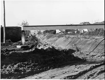 Image: Lowering Railway line