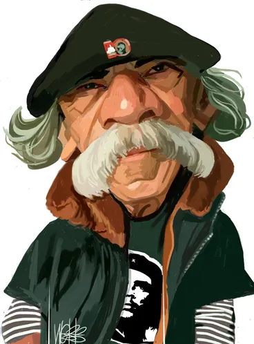 Image: Webb, Murray, 1947- :[Ralph Hotere] 26 February 2013