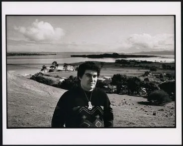 Image: [Portrait of poet Robert Sullivan]