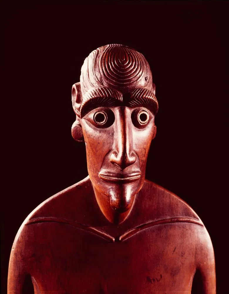 Female ancestor figure from Easter Island, Canterbury Museum