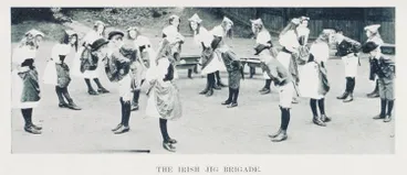 Image: The Irish jig brigade