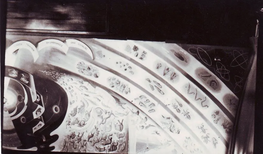 Mural (part of Centennial Exhibition display)