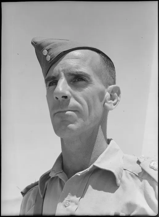 Lieutenant Colonel I C Campbell - Photograph taken by George Bull