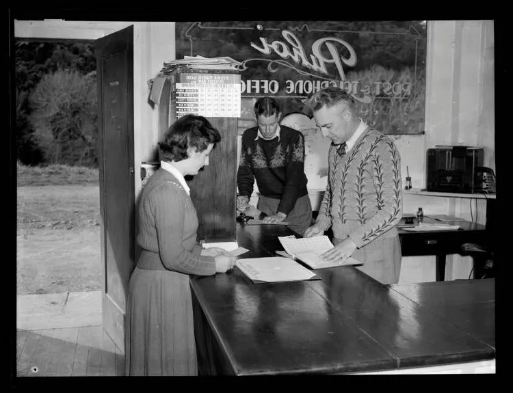 Puhoi Post Office, 1953