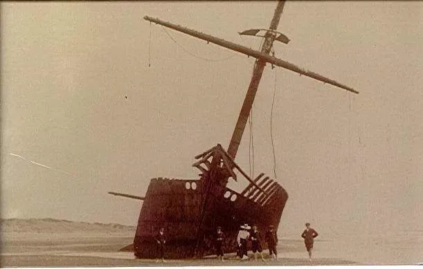 'Hydrabad' shipwreck, 1908