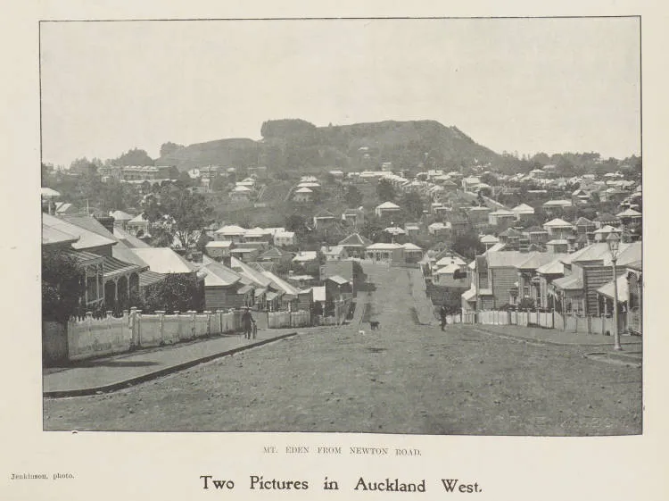 Mt. Eden from Newton Road