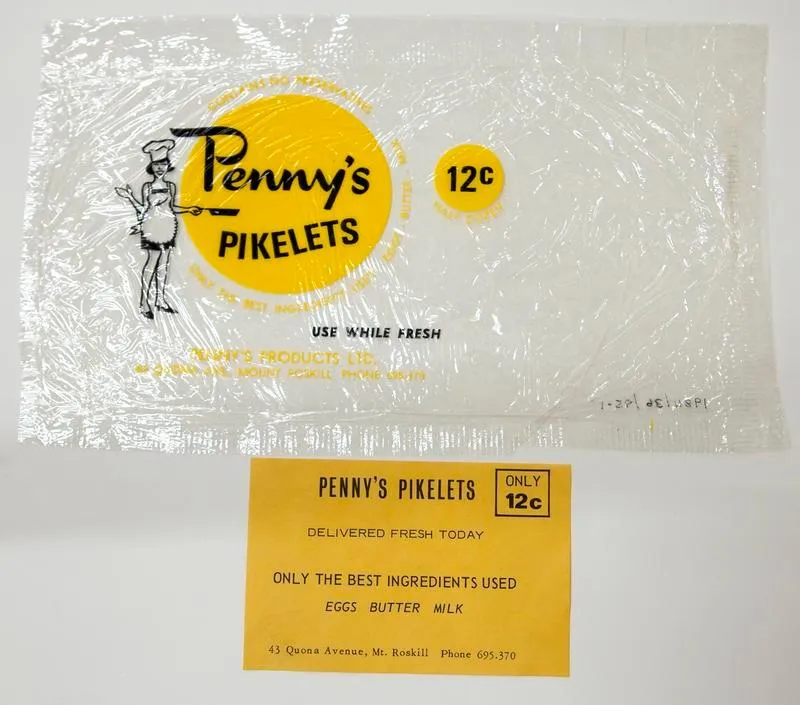 Packaging, Penny's Pikelets
