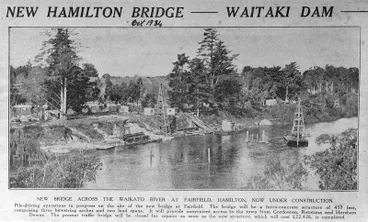 Image: Fairfield Bridge under construction