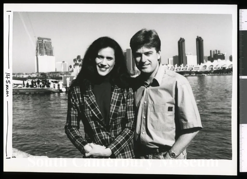 Natalie Brunt and Mark Leishman