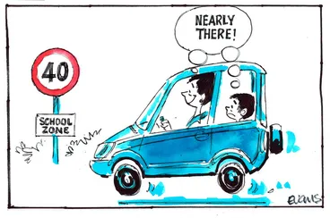 Image: Evans, Malcolm Paul, 1945- :Back to school. 2 February 2014