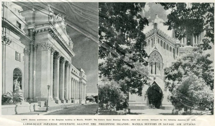 Large scale Japanese offensive against the Philippine Islands: Manila suffers in savage air attacks