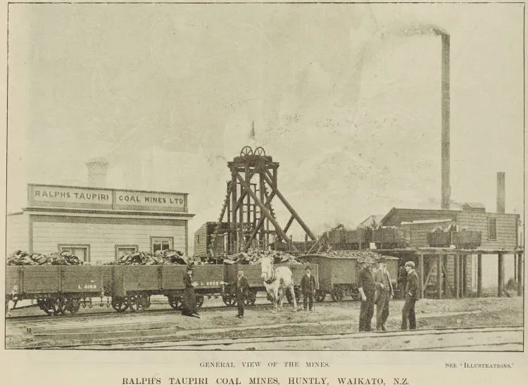 Ralph's Taupiri Coal Mines, Huntly, Waikato, N.Z.