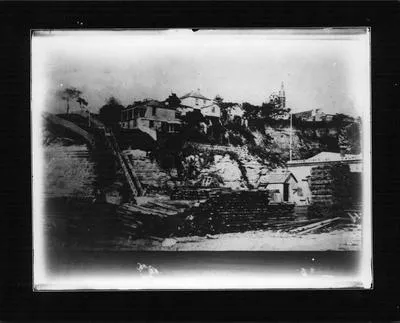 Jacob's Ladder, from end of Fort St., to Britomart Point