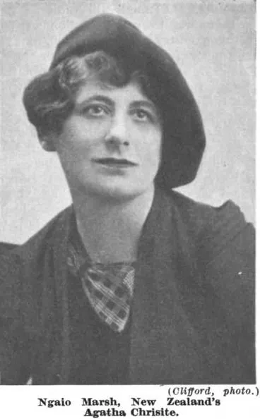 Image: (Clifford, photo.) Ngaio Marsh, New Zealand's Agatha Chrisite