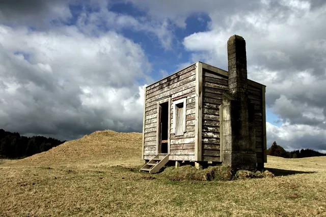 Old cabin, Mamaku, Rotorua, Bay of Plenty, New Zealand