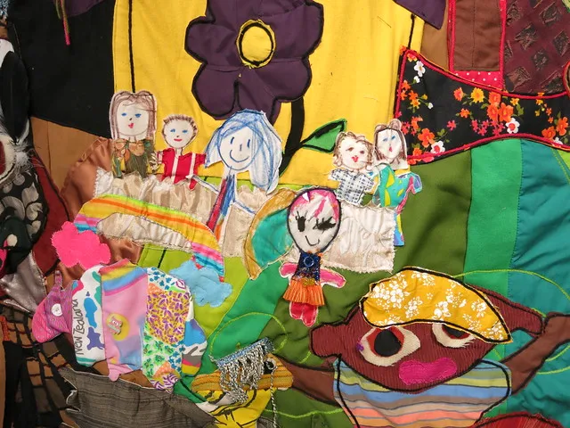 Aroha Revolution: A community Matariki quilt