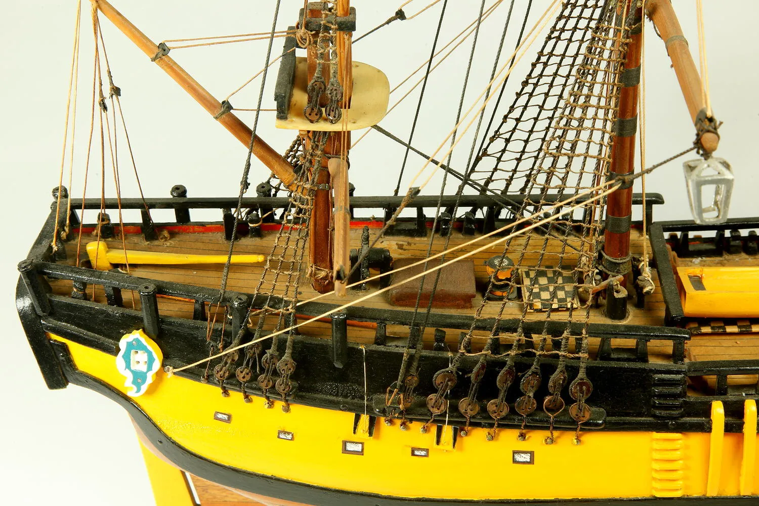 Sailing Ship Model - HM Bark Endeavour, 1768-1771