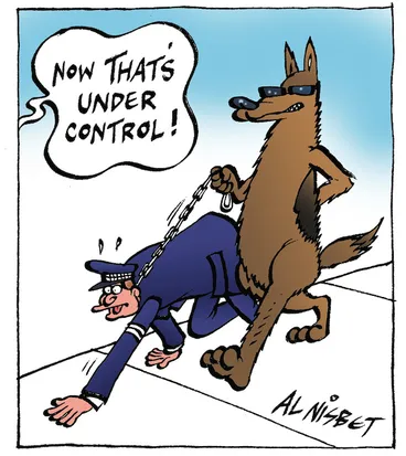 Image: "Now that's under control!" 5 April, 2007