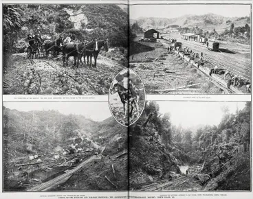 Image: Linking Up The Auckland And Taranaki Provinces