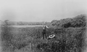 Image: Proposed canal route, Ōtāhuhu, ca 1900.
