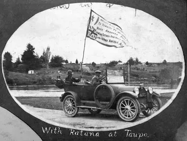 Wiremu Rātana in Taupō Image: Wiremu Rātana in Taupō