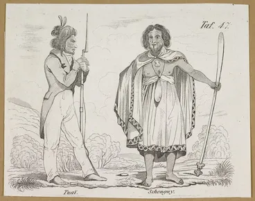 Image: [LeJeune, Jules Louis] :Tuai. Shonguy. [Lohse sc]. - [Leipzig ; Baumgartner, 1837]