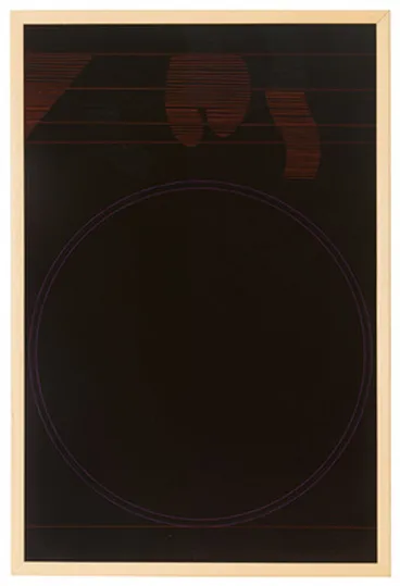 Image: Black painting.