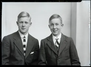 Image: Film Negative: Mrs Williams sons