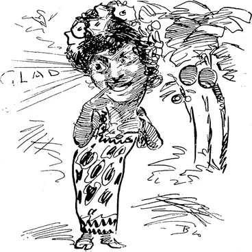 Image: SAMOA'S EYE COMPLAINT. (Observer, 10 October 1914)