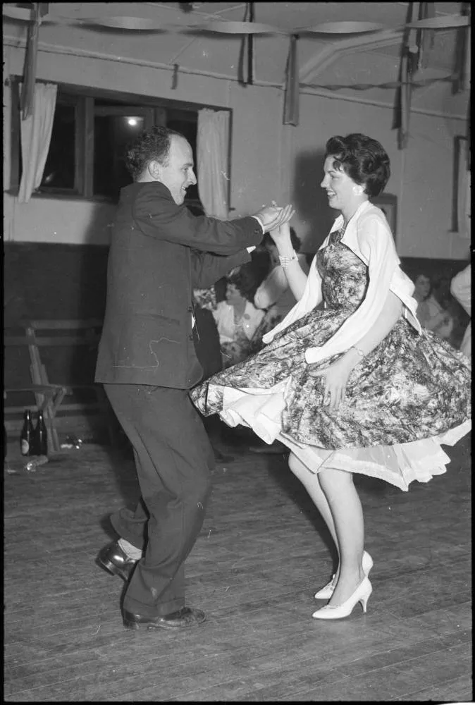 21st birthday party, 1959