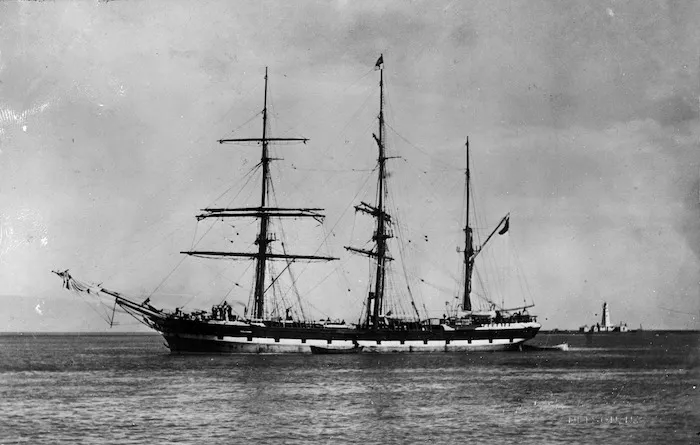 The barque Halcione