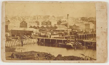Image: Wharves, Auckland Harbour