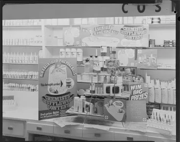 Image: Interior of chemist shop