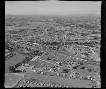 Image: Frankton Junction, Hamilton, showing railway tracks
